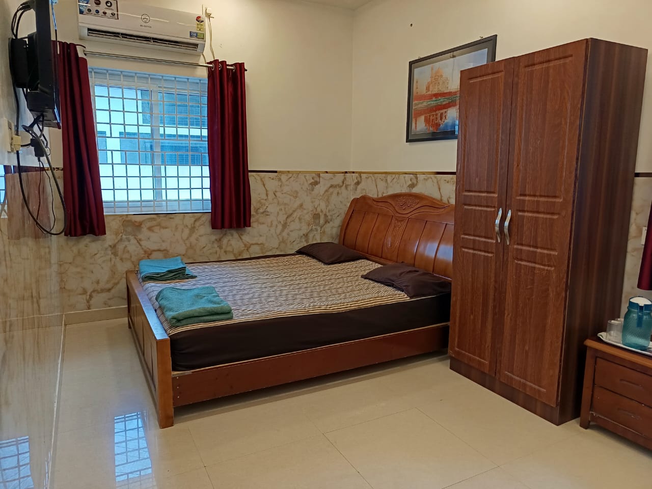 Double room at Sree Laxmi Vilas