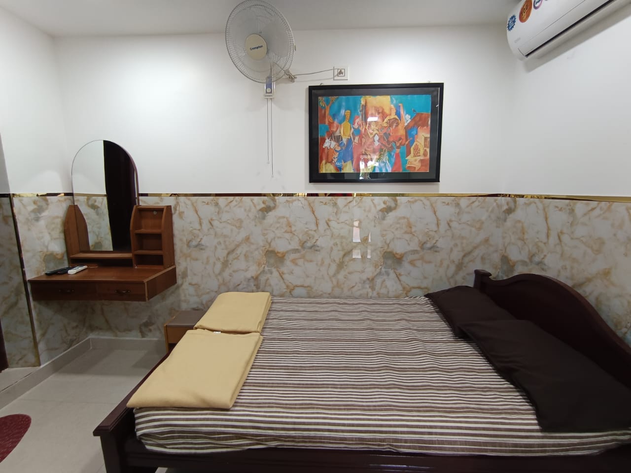 Standard room at Sree Laxmi Vilas